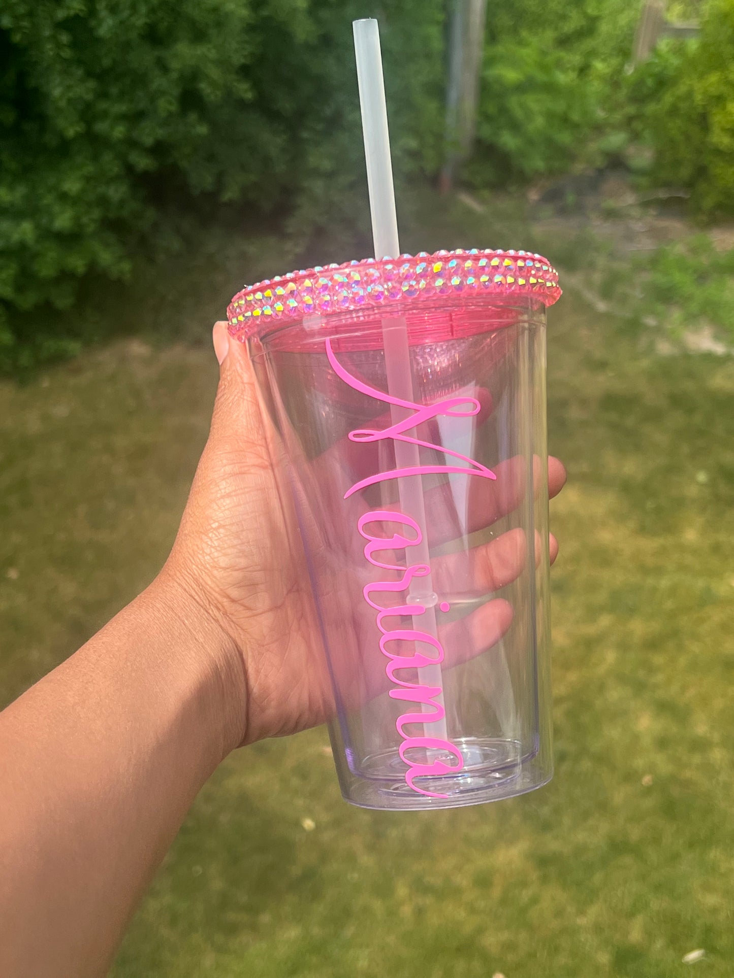 Custom Sparkle Tumbler